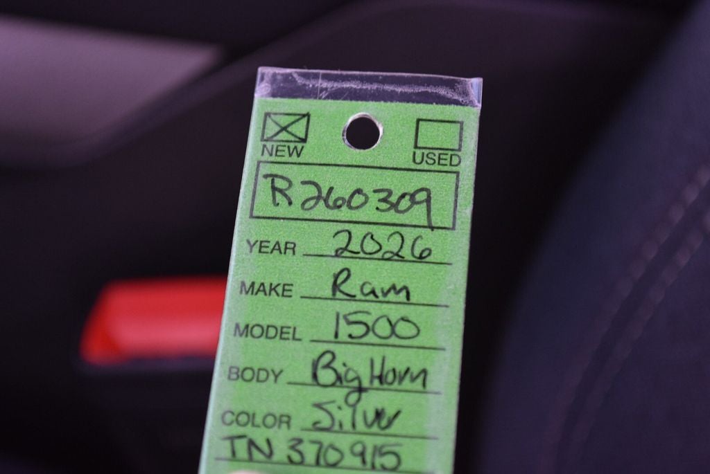 2026 RAM 1500 Big Horn/Lone Star