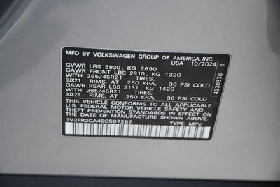 2025 Volkswagen Atlas 2.0T SEL Premium R-Line