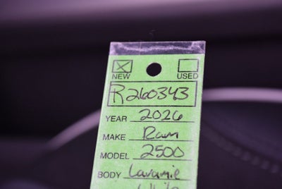 2026 RAM 2500 Laramie