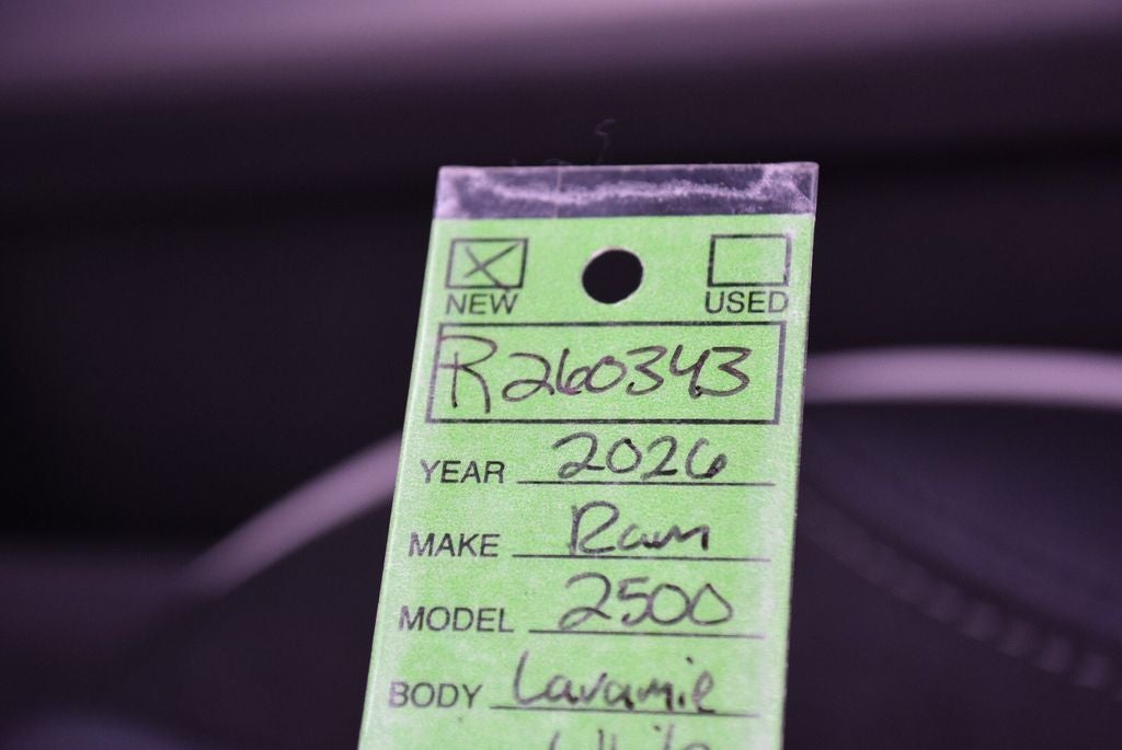2026 RAM 2500 Laramie