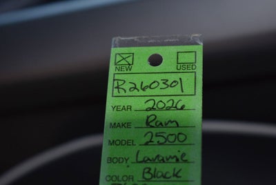 2026 RAM 2500 Laramie