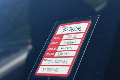 2026 Nissan Kicks SV