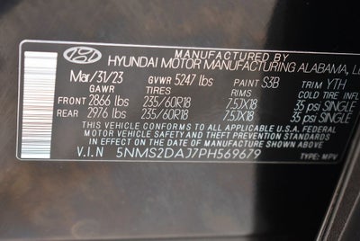 2023 Hyundai Santa Fe SEL